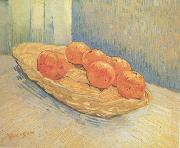 Vincent Van Gogh Still Life:Basket with Six Oranges (nn04) USA oil painting artist